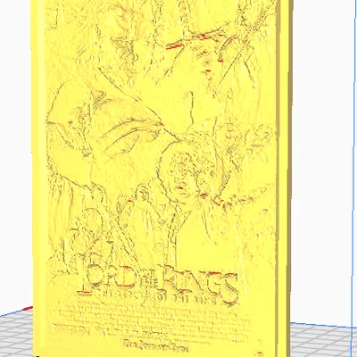 Trở Lại Của Nhà Vua Poster Phim Lithophane