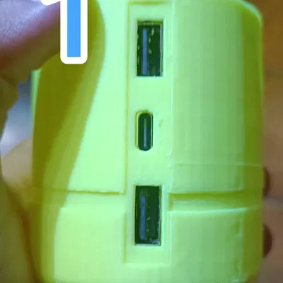 Sạc dự phòng "Fusion Cell" theo phong cách Fallout