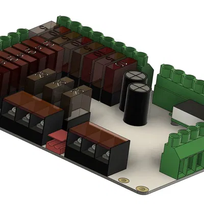 Mô hình Dig Octa Board Power7 và Brainboard