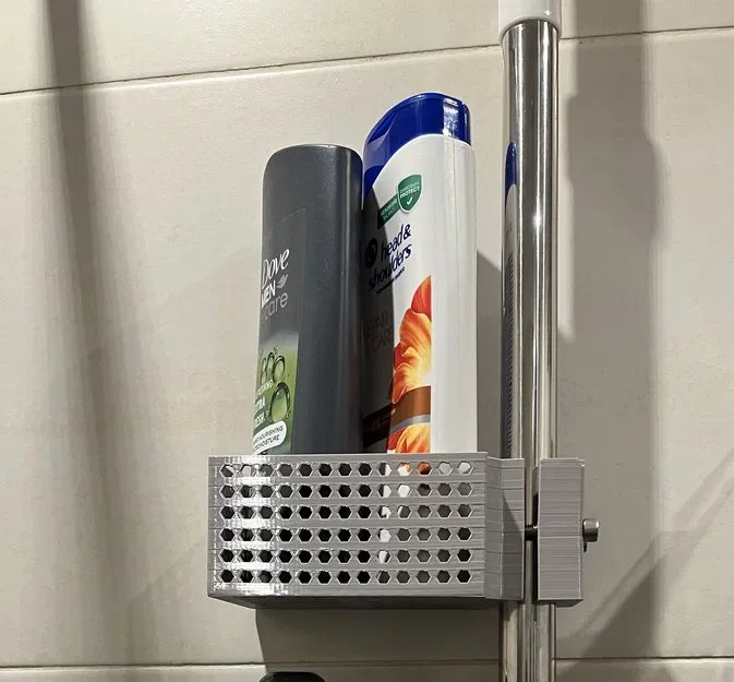 Rổ nhà tắm gắn ống 2 size - Image 1