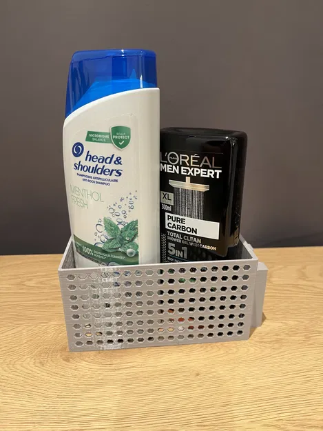 Rổ nhà tắm gắn ống 2 size - Image 3