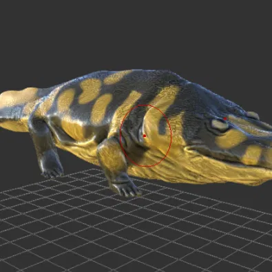 Mô hình Mastodonosaurus