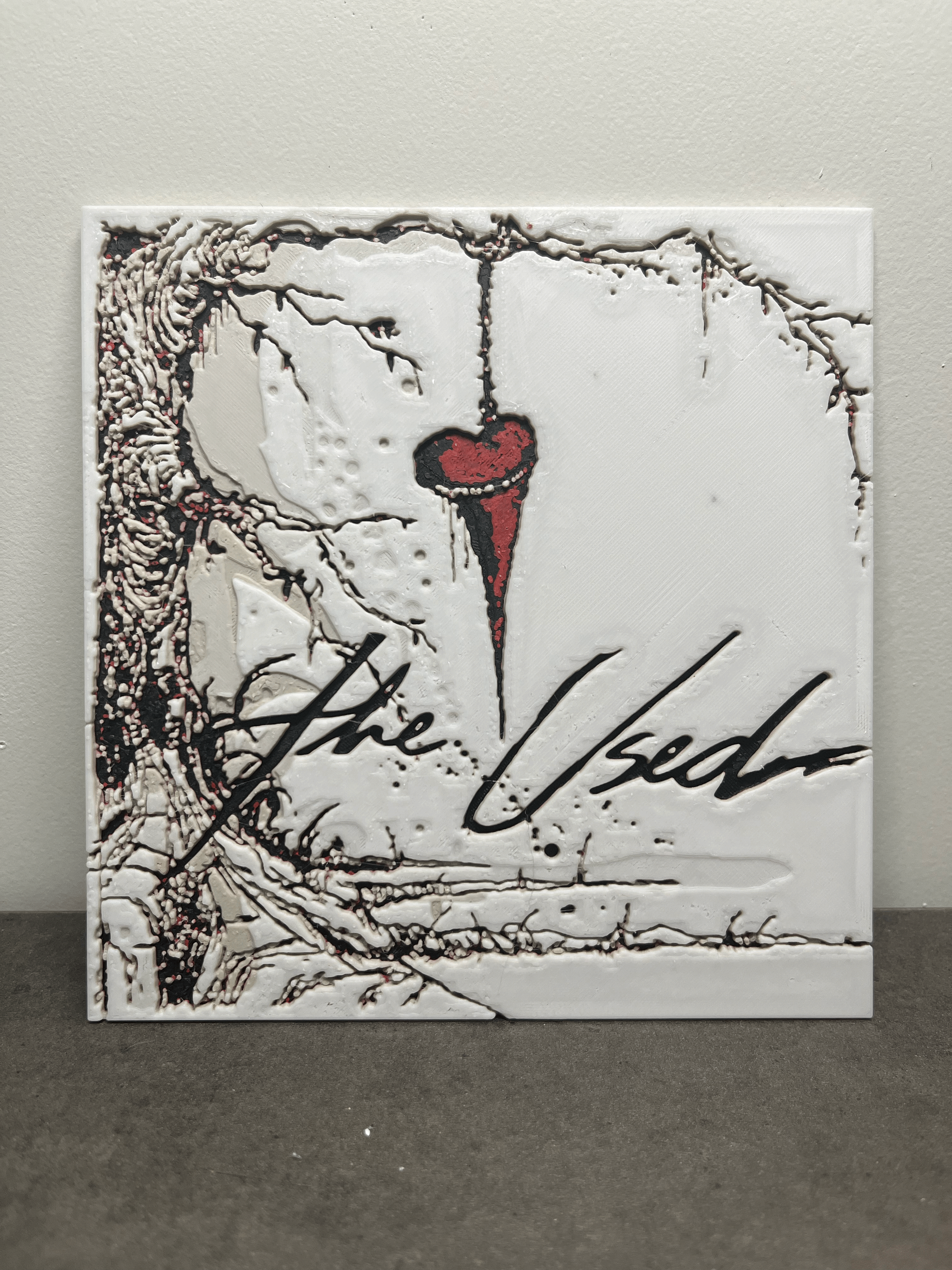 Hueforge - The Used - Bìa Album In Love and Death - Image 1