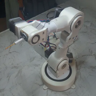 Cánh Tay Robot Khoan (4 DOF)