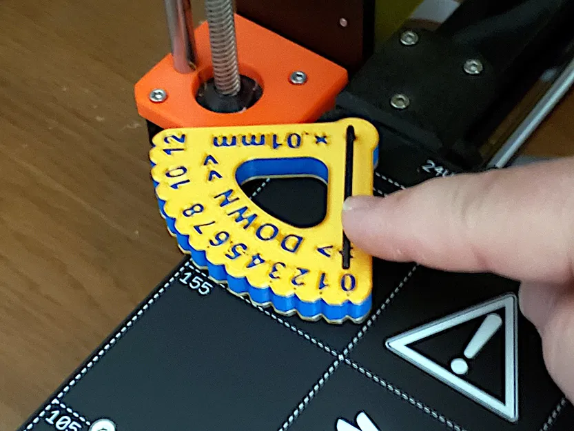 Thước đo cân bàn cho Prusa MK3/MK4 mod ống silicon / Nylock - Image 2