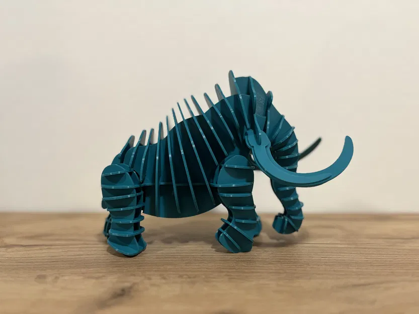 Mô hình "Mammoth" 3D Puzzle - 72 Mảnh Ghép - Image 3
