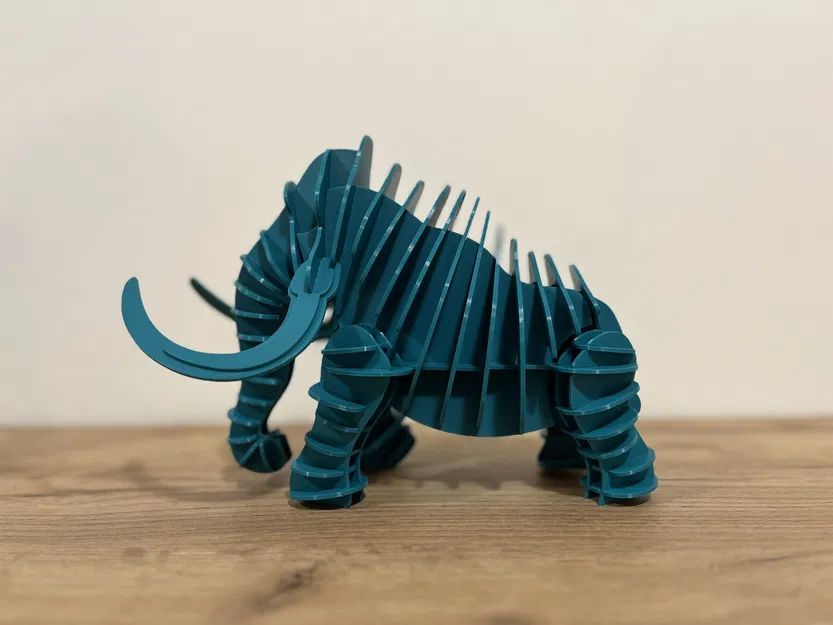 Mô hình "Mammoth" 3D Puzzle - 72 Mảnh Ghép - Image 4
