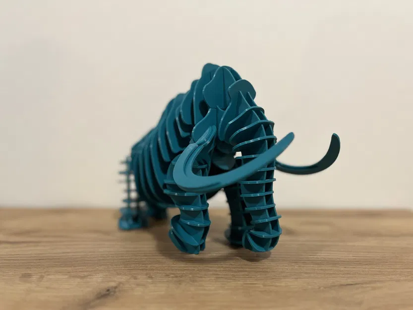 Mô hình "Mammoth" 3D Puzzle - 72 Mảnh Ghép - Image 6