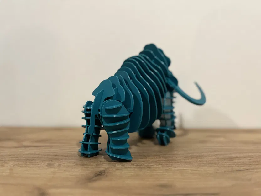 Mô hình "Mammoth" 3D Puzzle - 72 Mảnh Ghép - Image 7