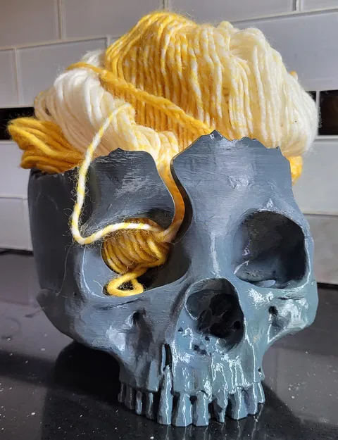 Tô Đựng Len Hình Đầu Lâu - Image 1