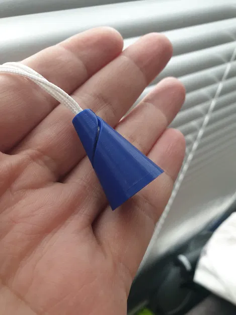 Nút dây rèm cửa sổ xoắn ốc (Đuôi dây kéo mành) - Image 3