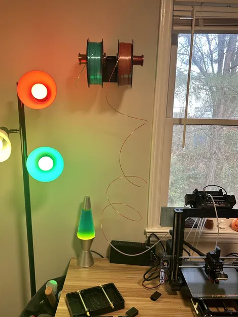 Giá Đỡ Cuộn Dây Dùng Keo Dán Tường - Image 3