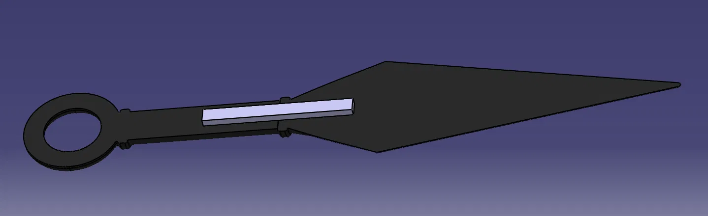 Mô hình phi tiêu Kunai Naruto - Image 2