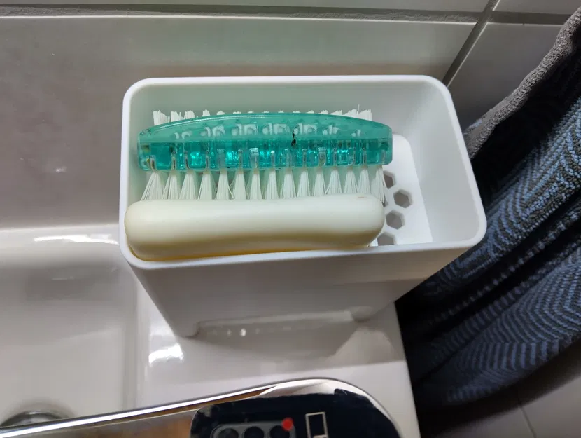 Đế để xà bông, bàn chải cọ tay, v.v. - Image 4