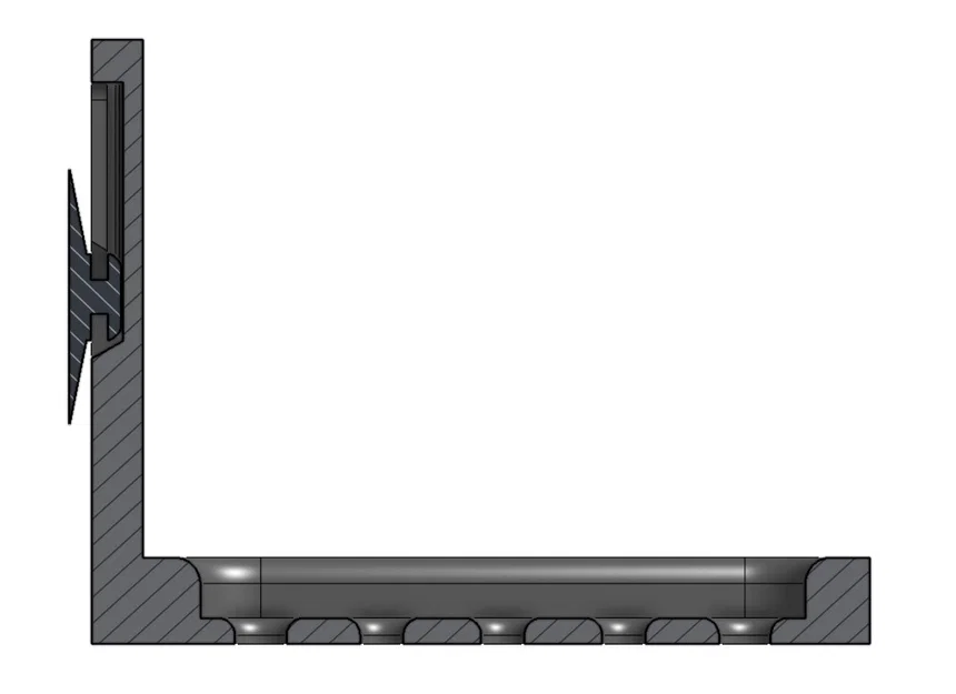 Kệ Xà Bông Dán Tường Bằng Cốc Hút - Image 1