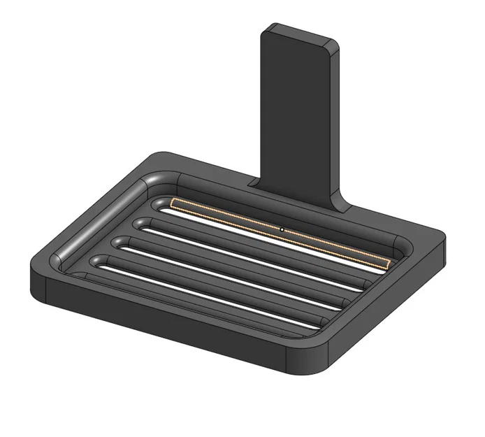 Kệ Xà Bông Dán Tường Bằng Cốc Hút - Image 2