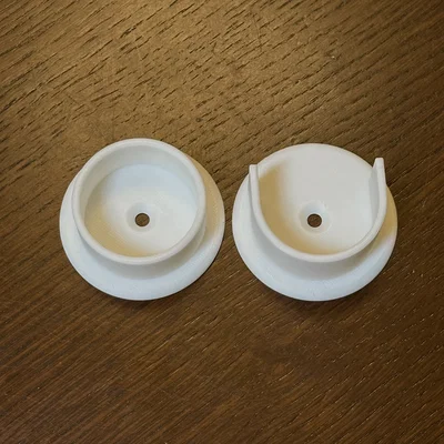 Bộ Đế Treo Thanh Ngang Tủ Quần Áo (Cho Thanh 1 3/8 inch Tiêu Chuẩn Mỹ)