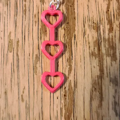 Trái Tim 3 Tầng Kèm Que