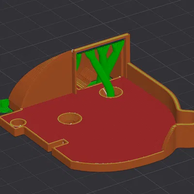 Giá đỡ quạt Sovol SV06 5015 (khắc phục heatcreep)