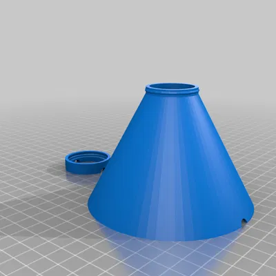 Phễu Lọc Nhựa Có Vòng Giữ Lưới