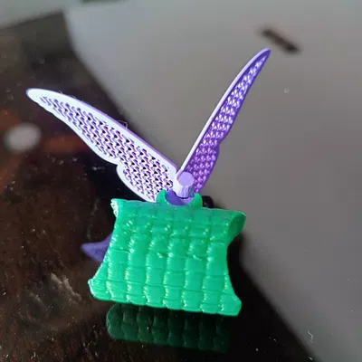 Kẹp Khăn Rằn Bướm Đa Khớp cho WAGGGS