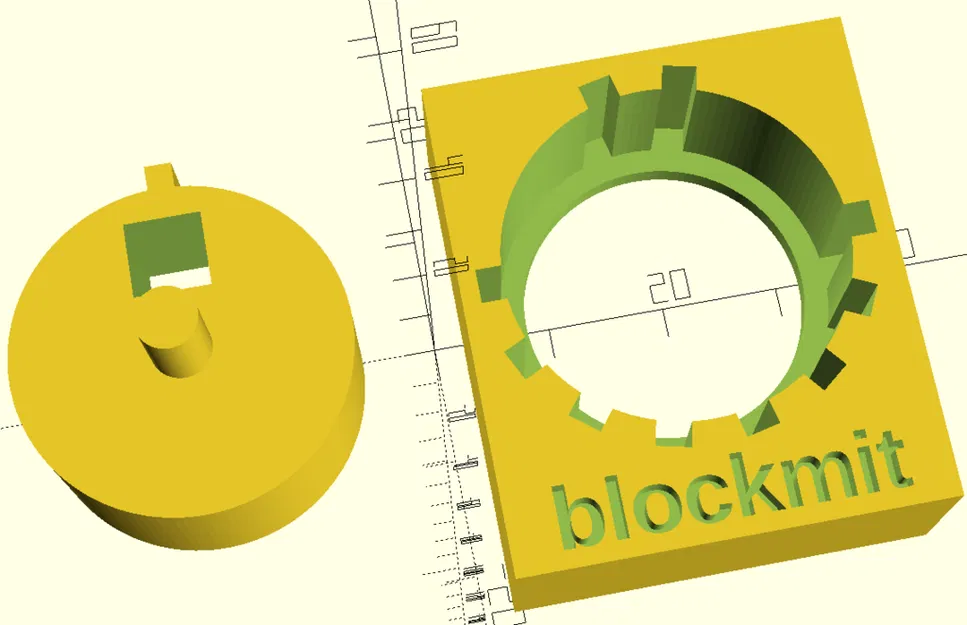 Blockmit Cold Wallet Washer Stamping Jig Customizer - Image 2