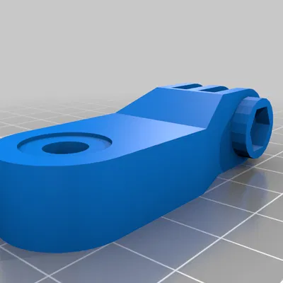 Đế Gắn Kiểu GoPro Cho Chân Đèn Kéo