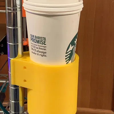 Giá Đỡ Ly "CUP" Cho Kệ Lưới