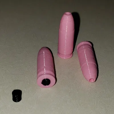 Viên đạn huấn luyện 9mm Luger 9x19mm có đế giảm chấn ghim đập bằng TPU