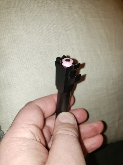 Viên đạn huấn luyện 9mm Luger 9x19mm có đế giảm chấn ghim đập bằng TPU - Image 5