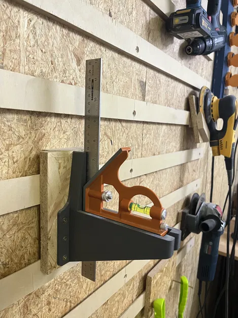 Kệ giữ Thước đo kết hợp BAHCO 300mm - Image 1