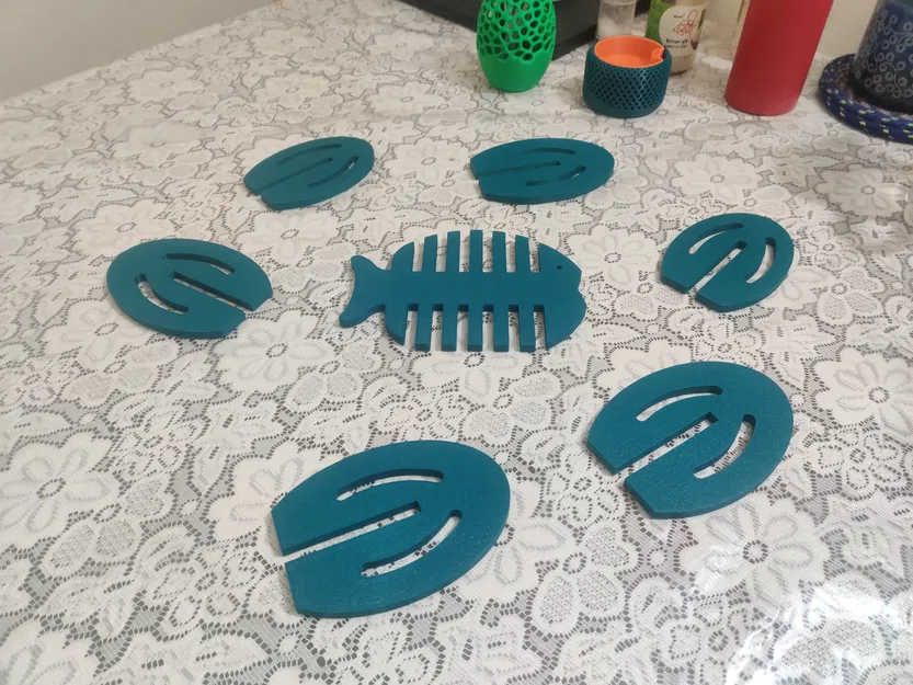 Tấm Lót Bàn Rời Hình Con Cá - Image 2