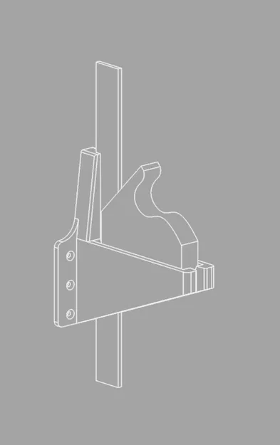 Kệ giữ Thước đo kết hợp BAHCO 300mm - Image 2
