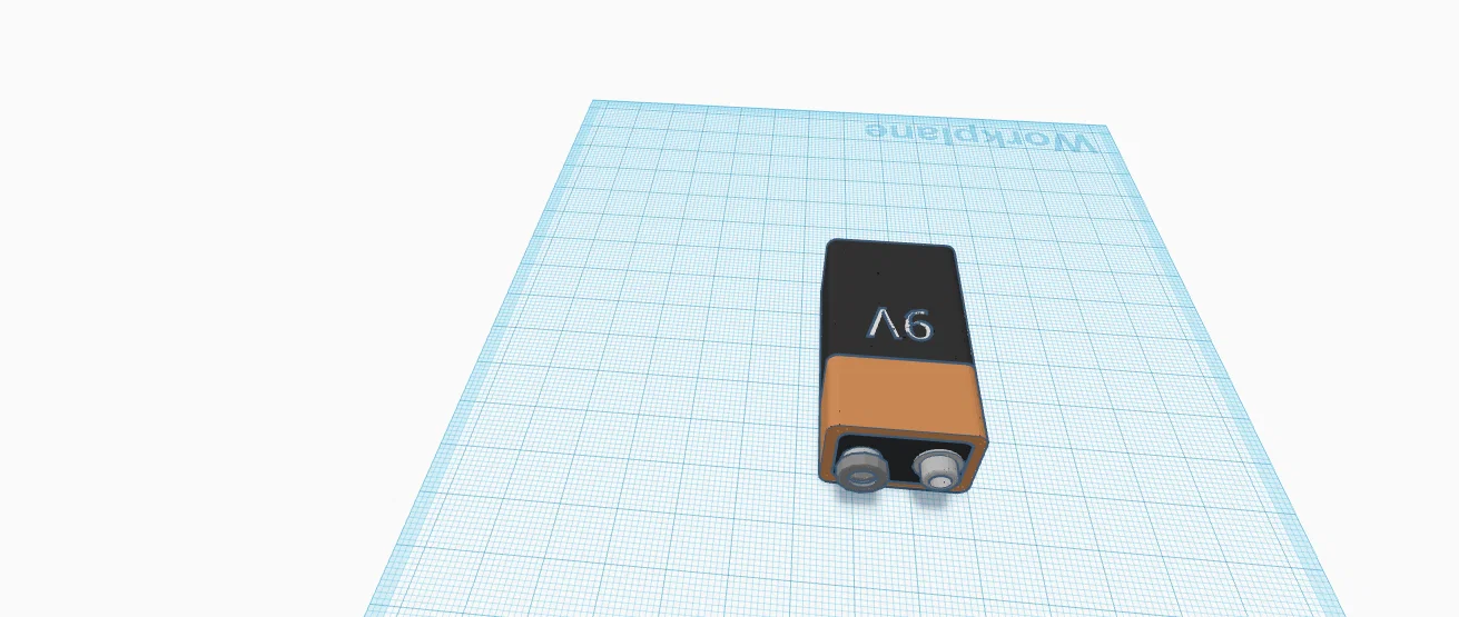 Mô hình Pin 9V - Image 1
