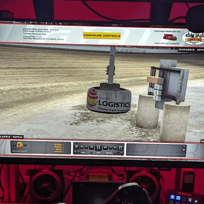 Bezeller - Đế Gắn Màn Hình Không Viền Cho Sim Racers