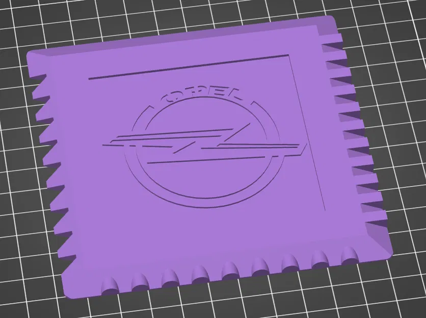 Dụng Cụ Cạo Băng/Tuyết Xe Opel (Ice Scraper Opel) - Image 2