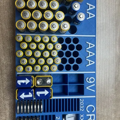 Hộp Đựng Pin Đa Năng