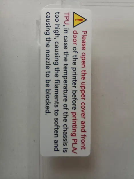 Kê / Chặn Nắp Trên Cho Qidi X-Smart 3 - Image 1