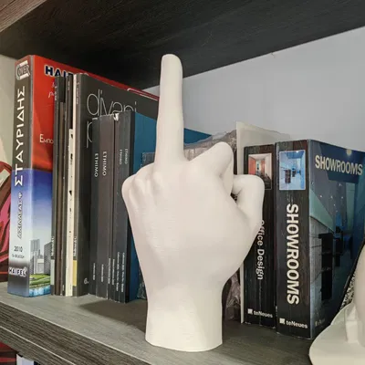 Ngón Tay Giữa Kèm Giấy Ghi Chú