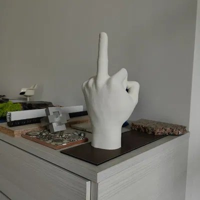 Ngón Tay Giữa Kèm Giấy Ghi Chú