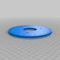 Đĩa chia độ cho thợ cơ khí (trong OpenSCAD) - Thumbnail 2