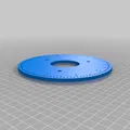 Đĩa chia độ cho thợ cơ khí (trong OpenSCAD) - Thumbnail 3
