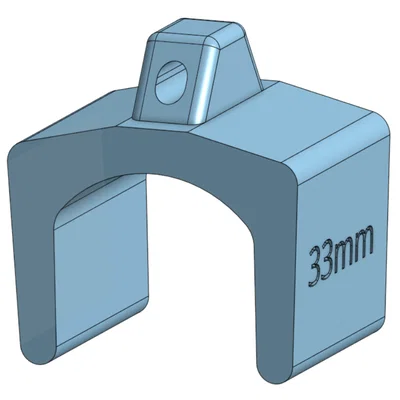 Thước đo bánh xe đạp 33mm
