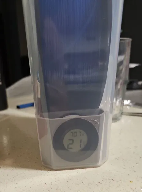 Hộp Lưu Trữ Cuộn Dây In 3D Có Chỗ Để Hạt Hút Ẩm và Ẩm Kế - Image 1