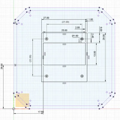 Chỉnh sửa Nắp Hộp "AHOY Enclosure có màn hình"