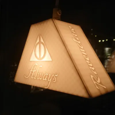 Đèn Cửa Sổ Harry Potter Biểu Tượng Tử Thần