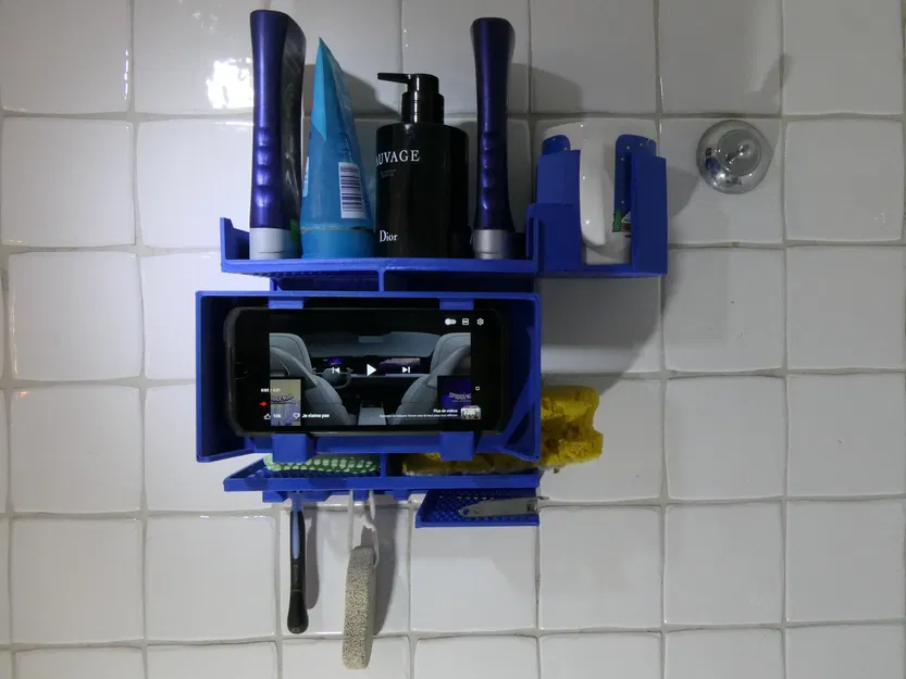 Giá Đỡ Đồ Dùng Phòng Tắm "Trải Nghiệm Tắm Vòi Sen Tuyệt Vời Hơn" - Image 1