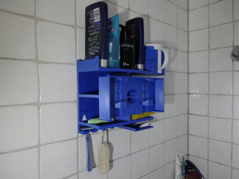 Giá Đỡ Đồ Dùng Phòng Tắm "Trải Nghiệm Tắm Vòi Sen Tuyệt Vời Hơn" - Image 4