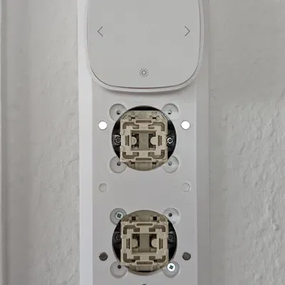 Nắp công tắc 3 nút IKEA STYRBAR / 3-row Lightswitch IKEA STYRBAR - JUNG