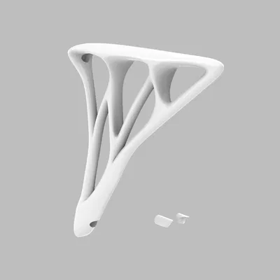 Pat Đỡ Kệ Kiểu Organic